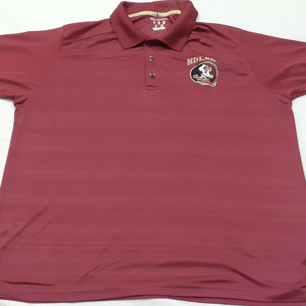Florida State Seminoles FSU Champion Elite Polo XL